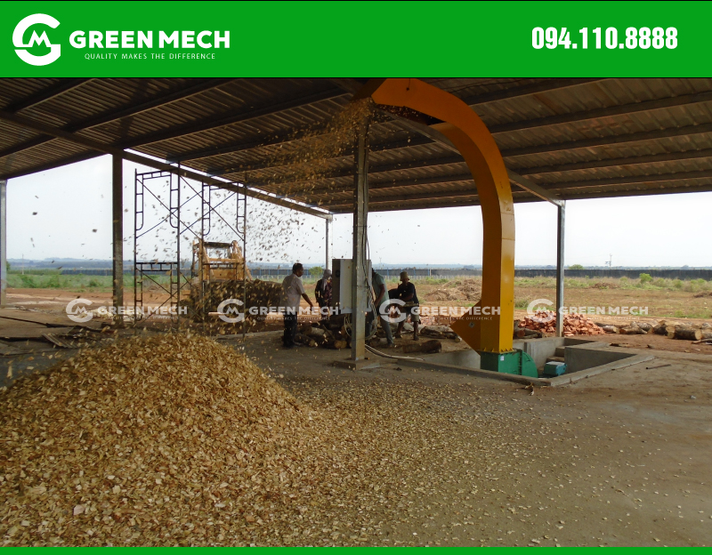  GREEN MECH cung cấp máy băm gỗ đa năng và hiện đại 