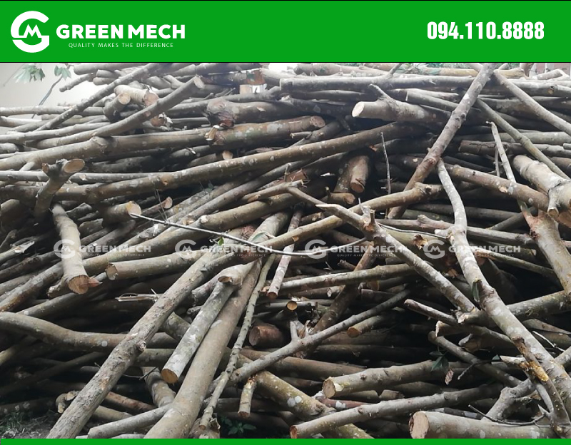 Nghiền được đa dạng các loại gỗ cây, gỗ bìa 
