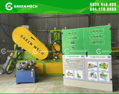 Máy nghiền gỗ GREEN MECH giúp tối ưu hóa quá trình sản xuất