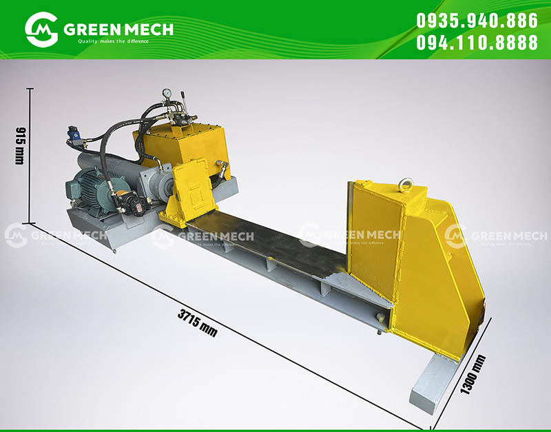 Những cải tiến mới trong máy chẻ củi thủy lực