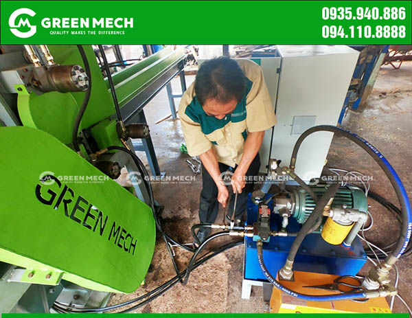 Bảo dưỡng máy nghiền gỗ thành mùn cưa