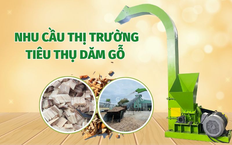 Nhu cầu thị trường tiêu thụ dăm gỗ hiện nay là cơ hội cho các doanh nghiệp chế biến gỗ