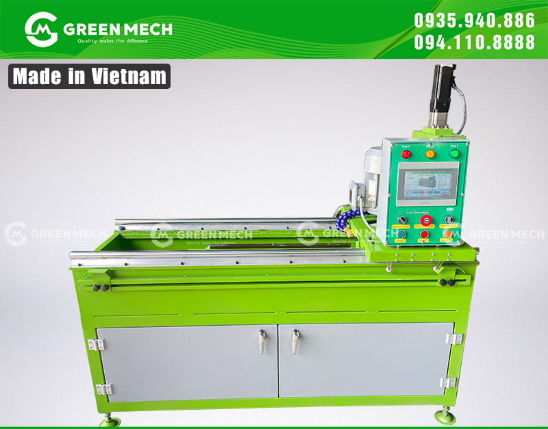 Máy có thiết kế đẹp, gọn gàng, tối ưu cho xưởng sản xuất hiện đại