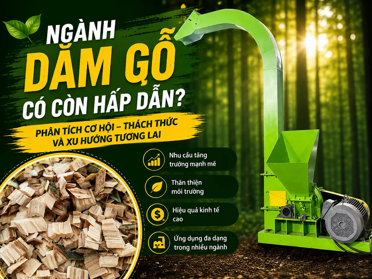 Ngành dăm gỗ có còn hấp dẫn khi nhu cầu nguyên liệu sinh khối và sản xuất giấy vẫn duy trì ở mức cao trên thị trường quốc tế.